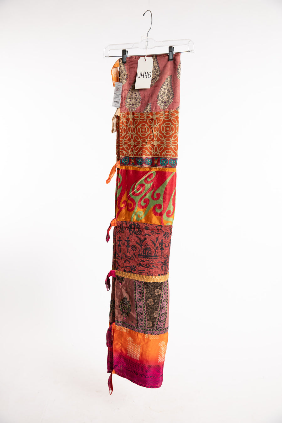 One of a Kind Recycled Silk Curtain
