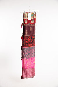 One of a Kind Recycled Silk Curtain