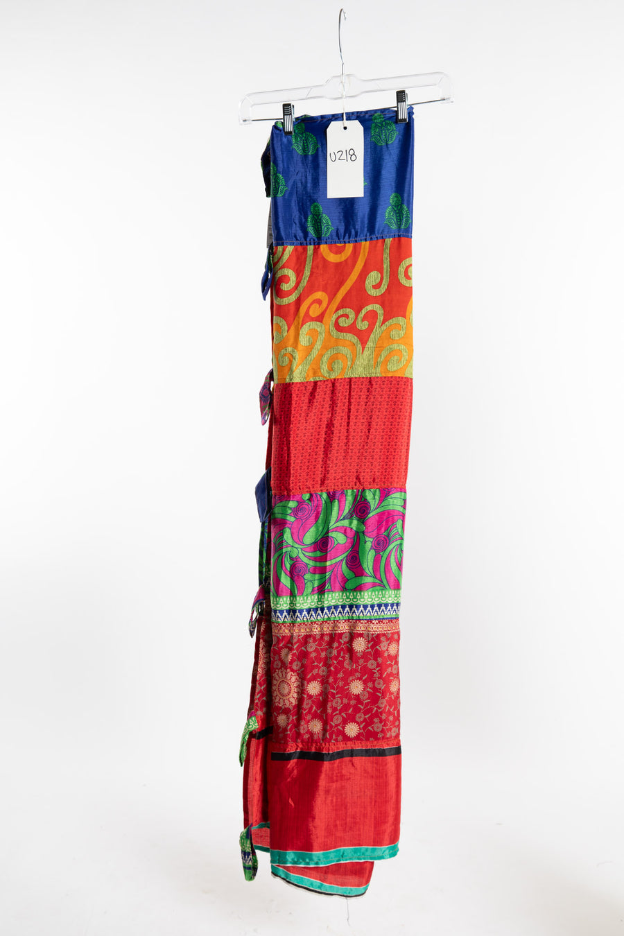 One of a Kind Recycled Silk Curtain