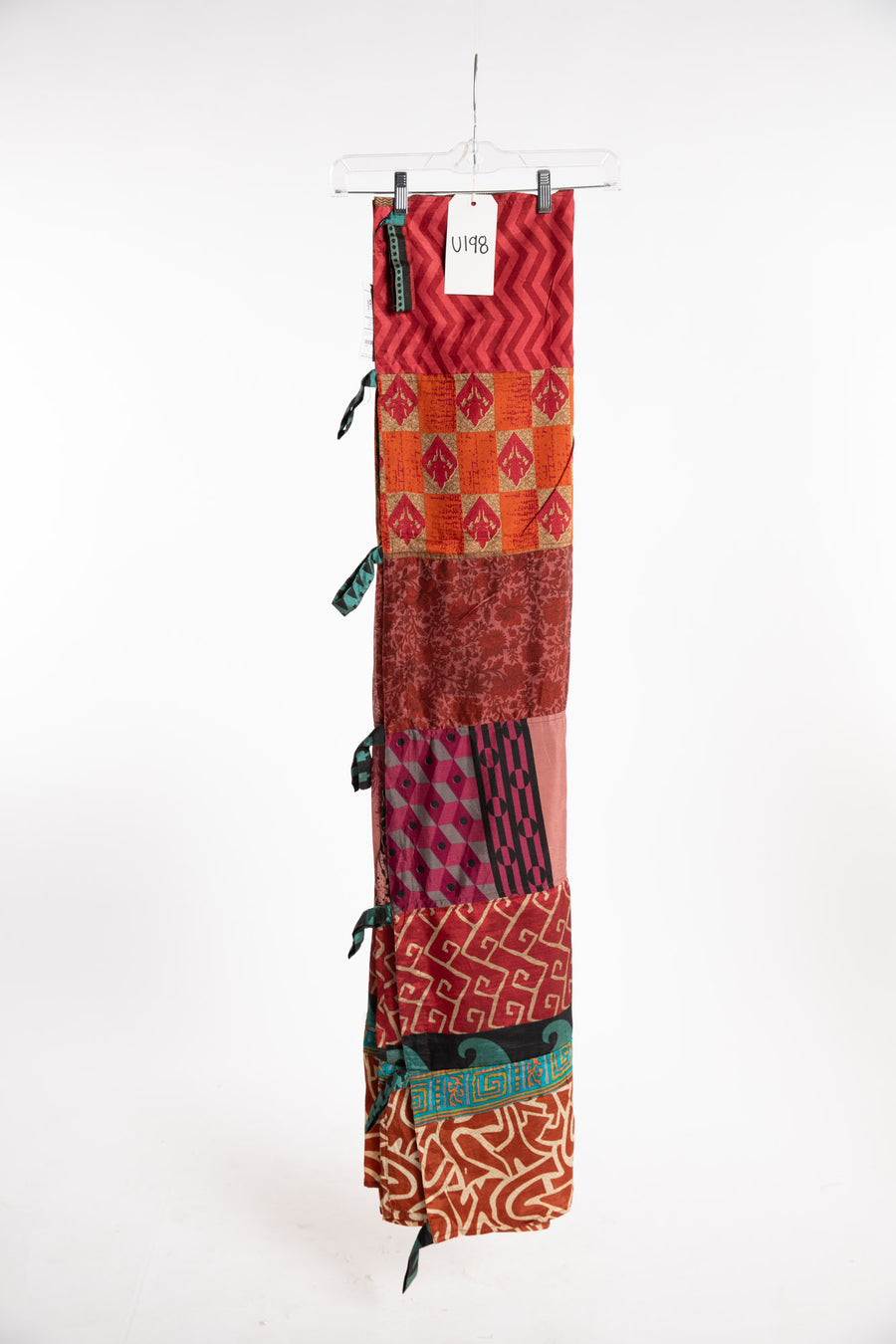One of a Kind Recycled Silk Curtain