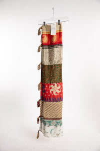One of a Kind Recycled Silk Curtain