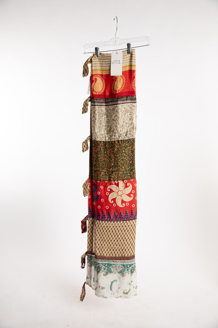 One of a Kind Recycled Silk Curtain