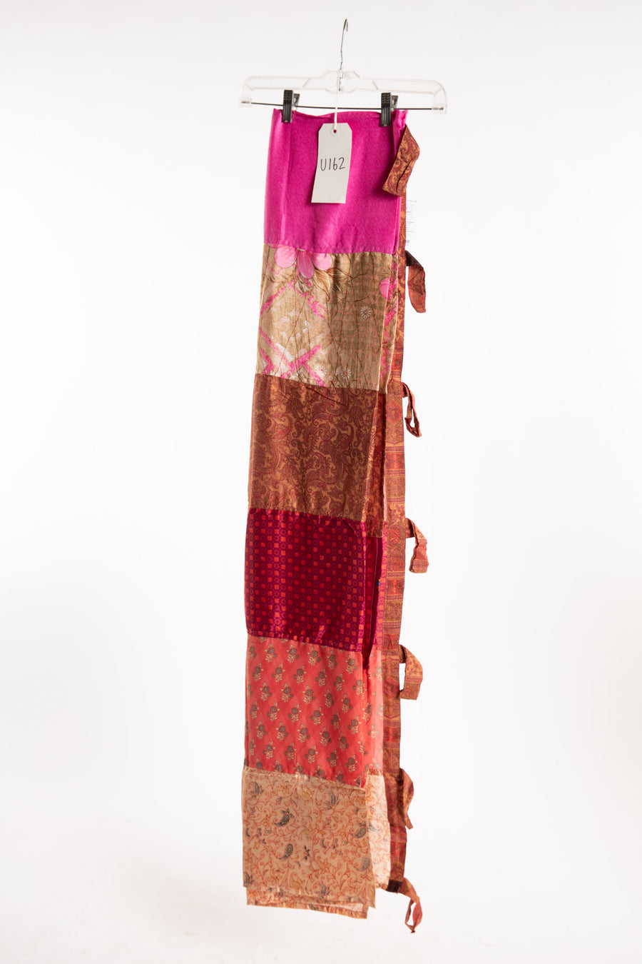 One of a Kind Recycled Silk Curtain