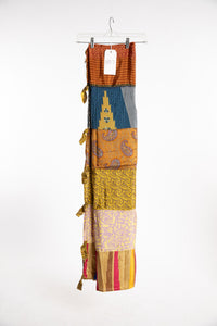 One of a Kind Recycled Silk Curtain