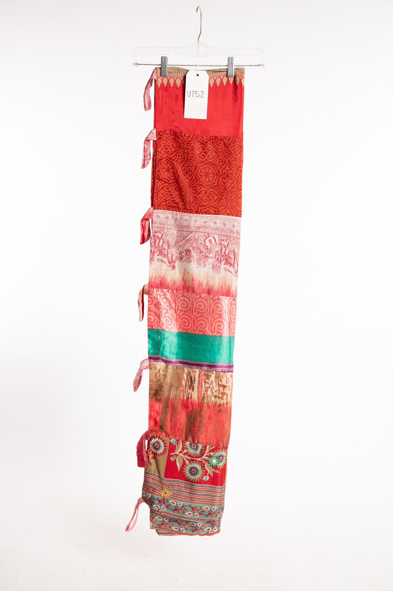 One of a Kind Recycled Silk Curtain