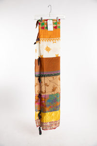 One of a Kind Recycled Silk Curtain
