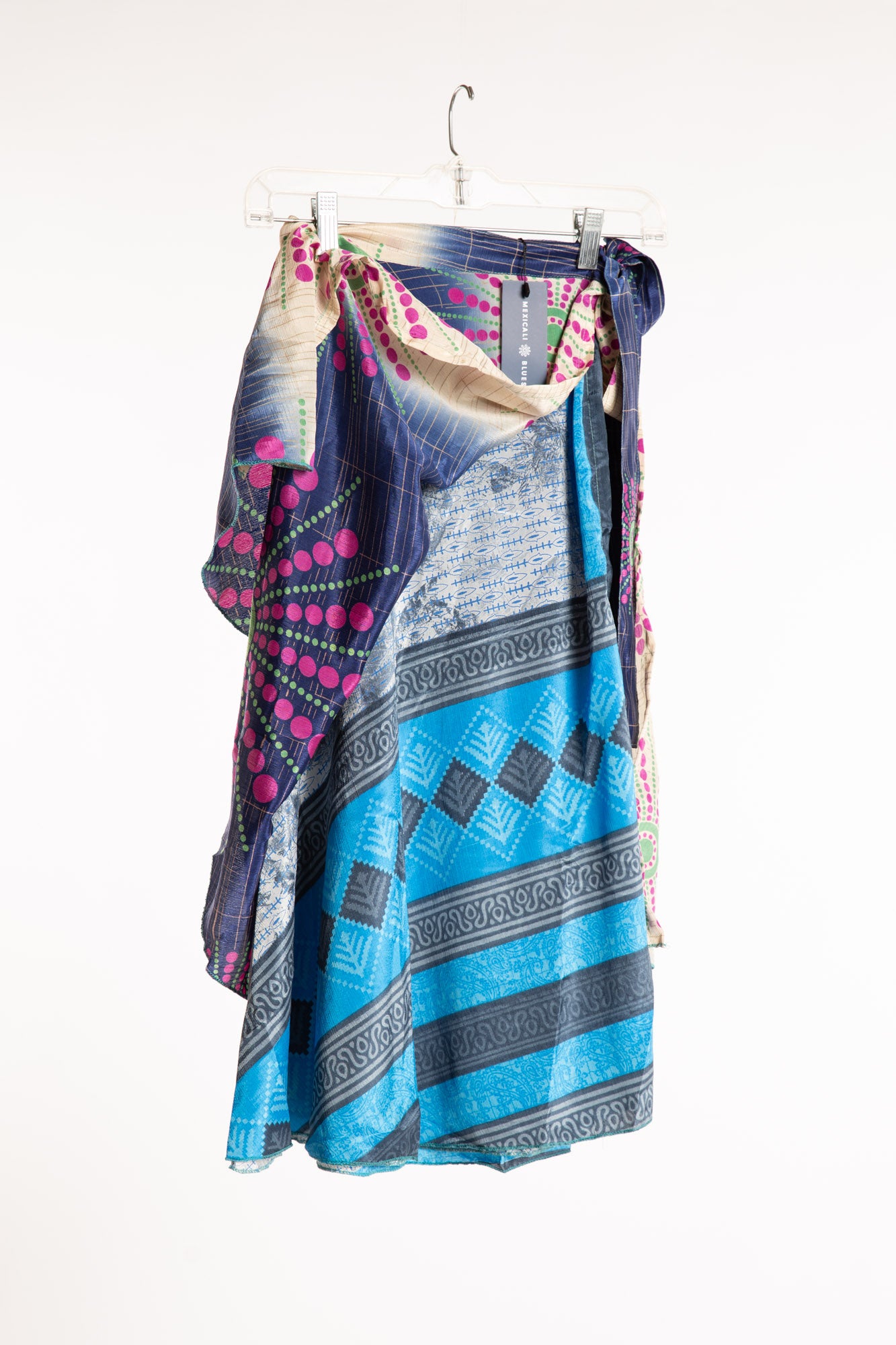Long Sari Silk Magic Skirt