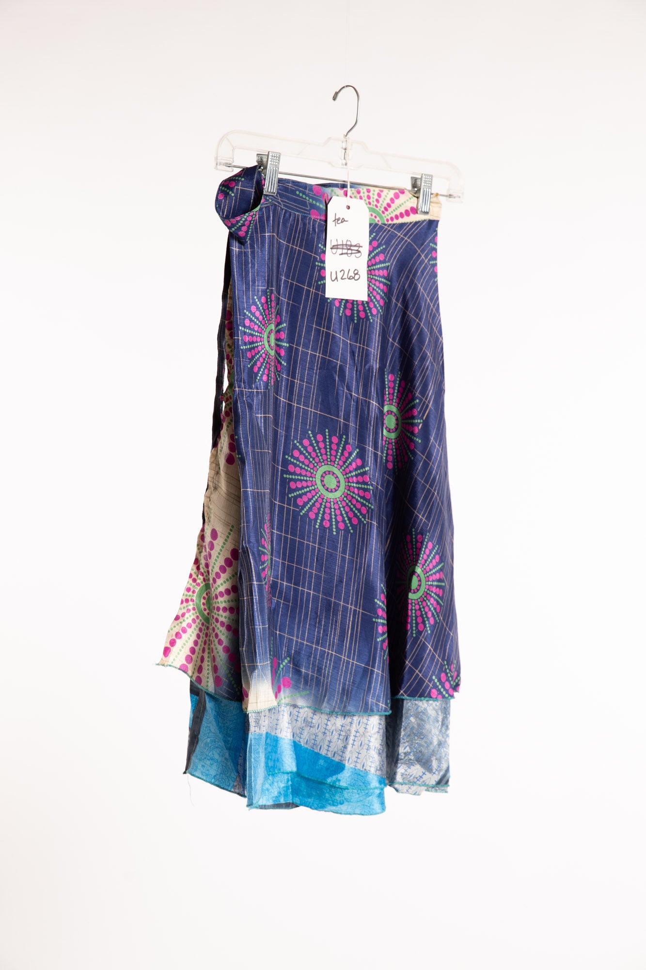 Long Sari Silk Magic Skirt