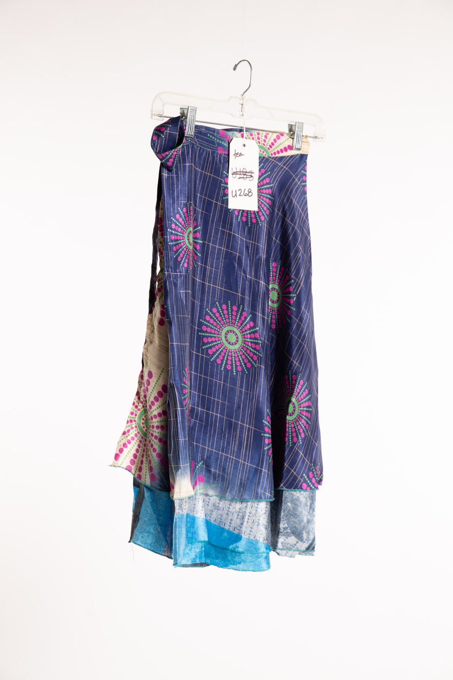 Long Sari Silk Magic Skirt