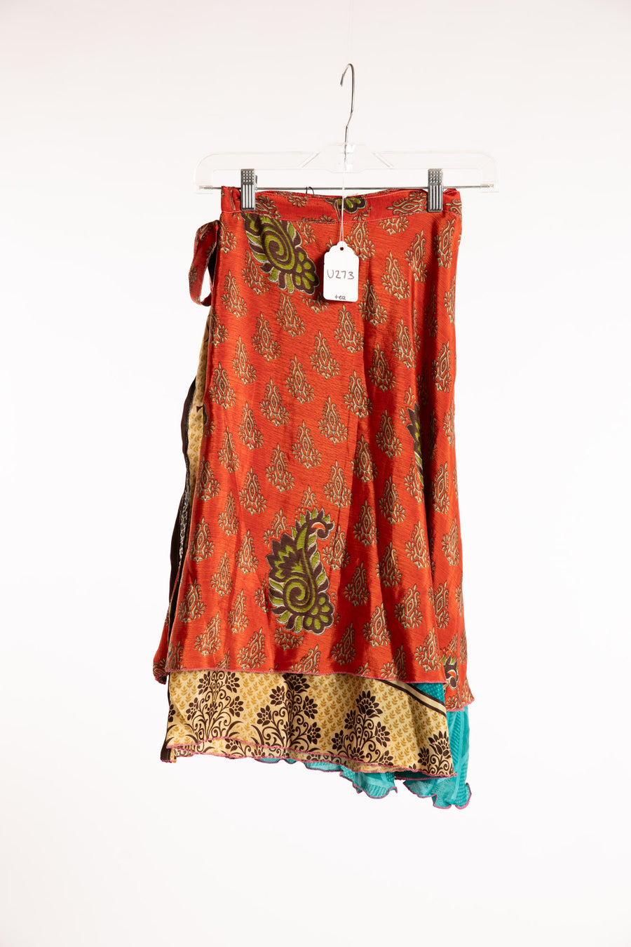 Long Sari Silk Magic Skirt