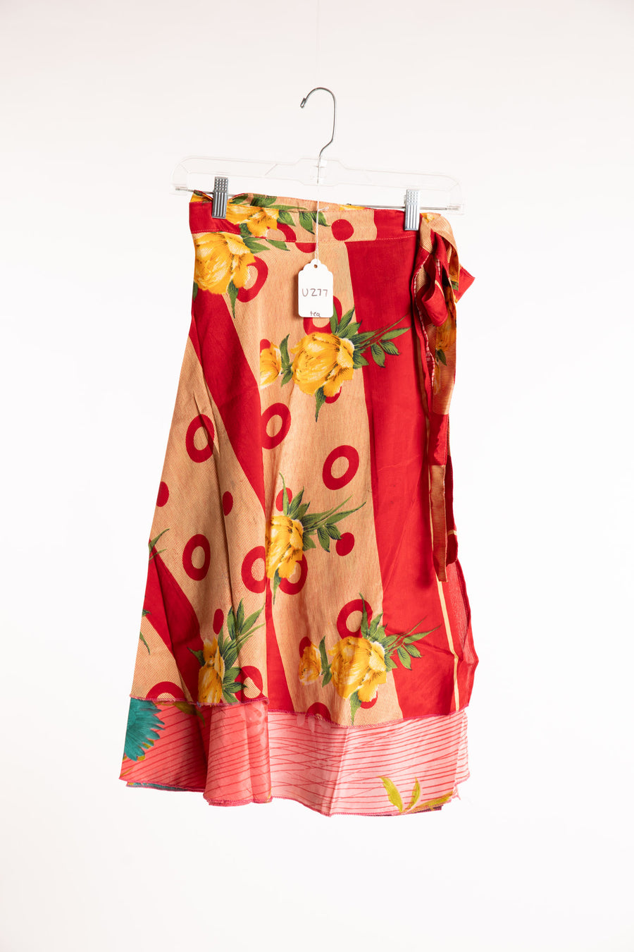 Long Sari Silk Magic Skirt