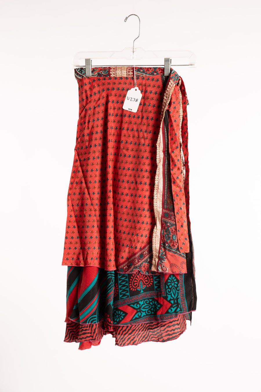 Long Sari Silk Magic Skirt