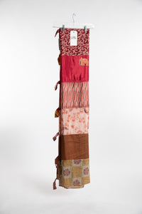 One of a kind Recycled Silk panel