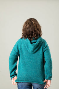 Hooded Unisex Alpaca Sweater
