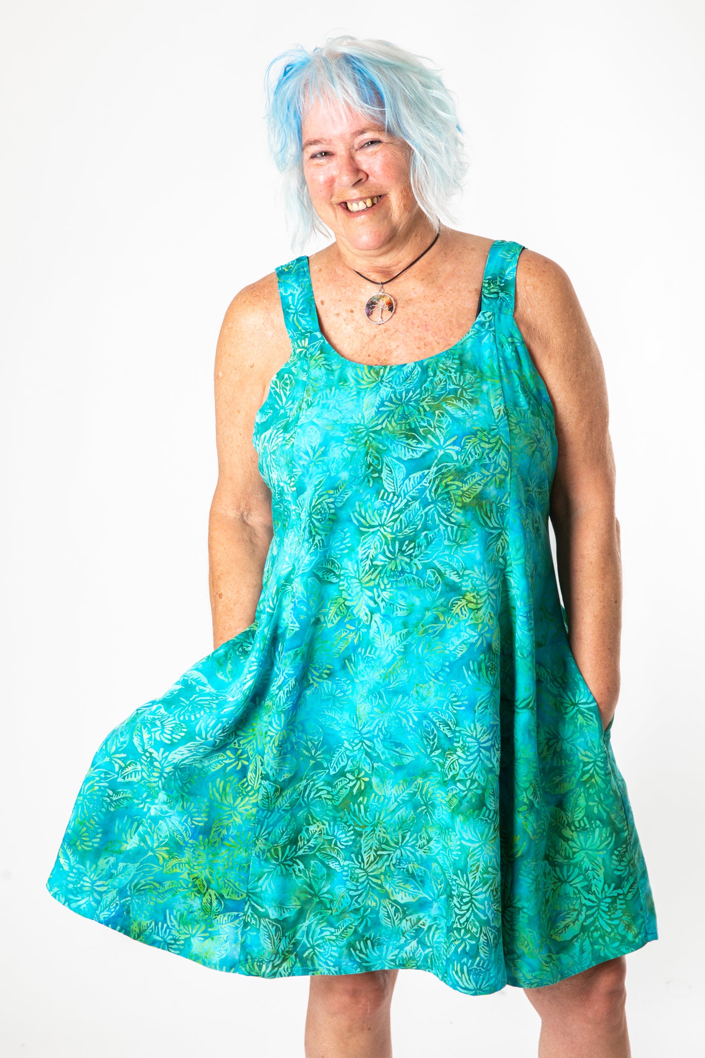 Ladies batik dresses outlet