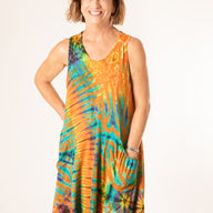 Althea Mudmee Tie Dye Tank Dress