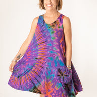 Althea Mudmee Tie Dye Tank Dress