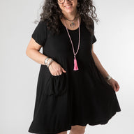 Althea Short Sleeve Pocket Dress
