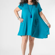Althea Short Sleeve Pocket Dress