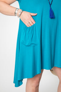 Althea Short Sleeve Pocket Dress