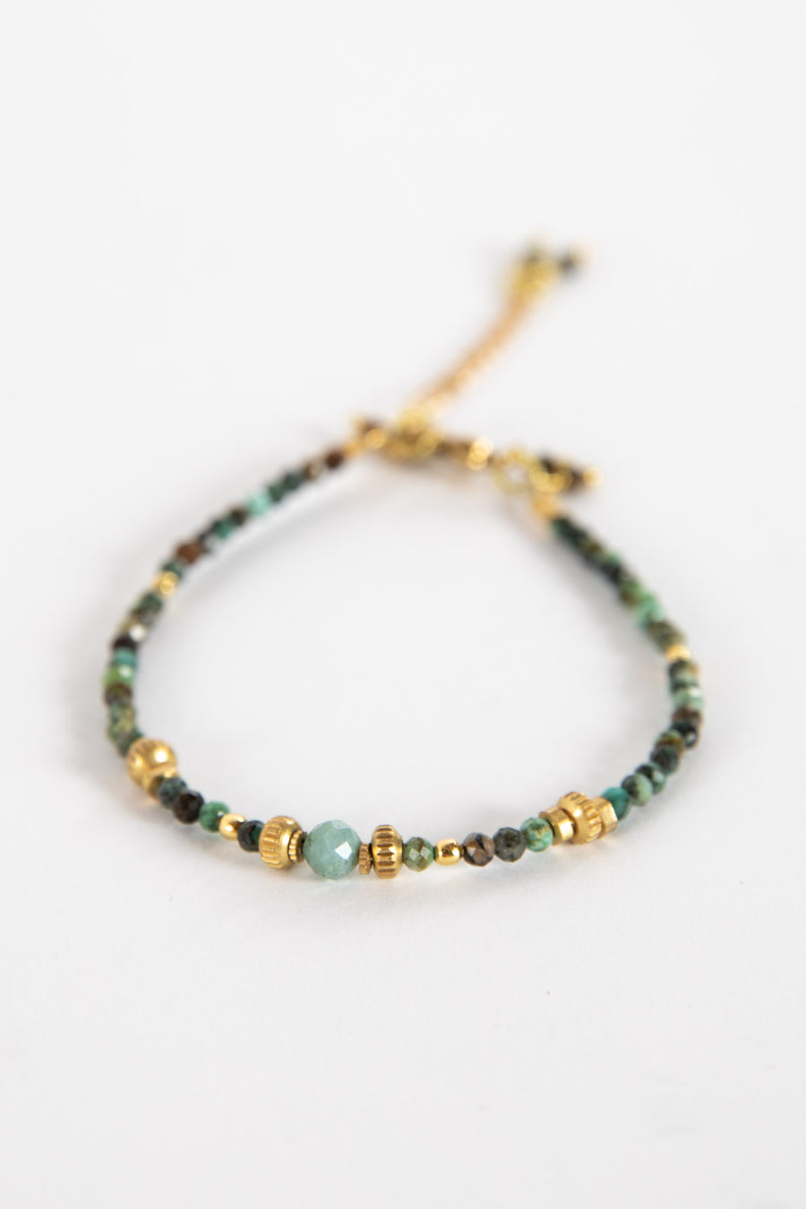 Turquoise Amala Beaded Bracelet