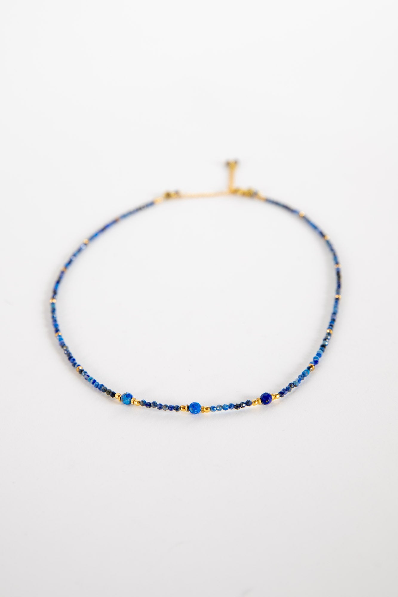 Lapis Amala Beaded Necklace