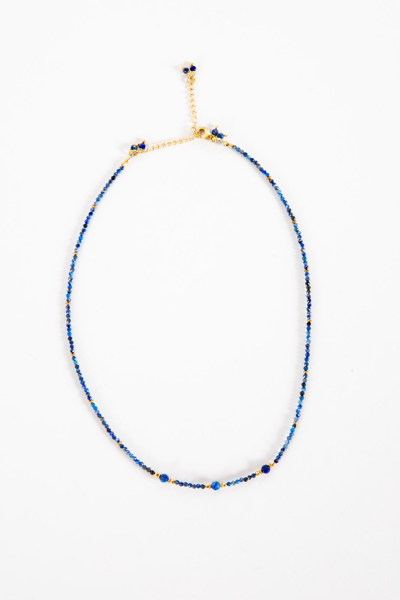 Lapis Amala Beaded Necklace