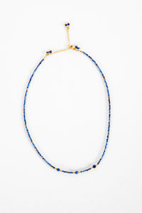 Lapis Amala Beaded Necklace
