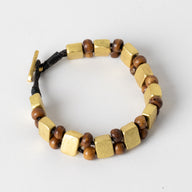 Barmana Brass Bone Clasp Bracelet