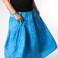 Batik Prairie Skirt