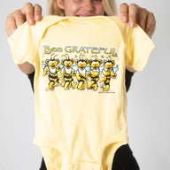 Bee Grateful Baby One Piece