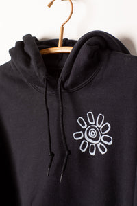 Mexicali Flower Hoodie in Black