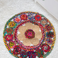 Braided Jute Rag Rug