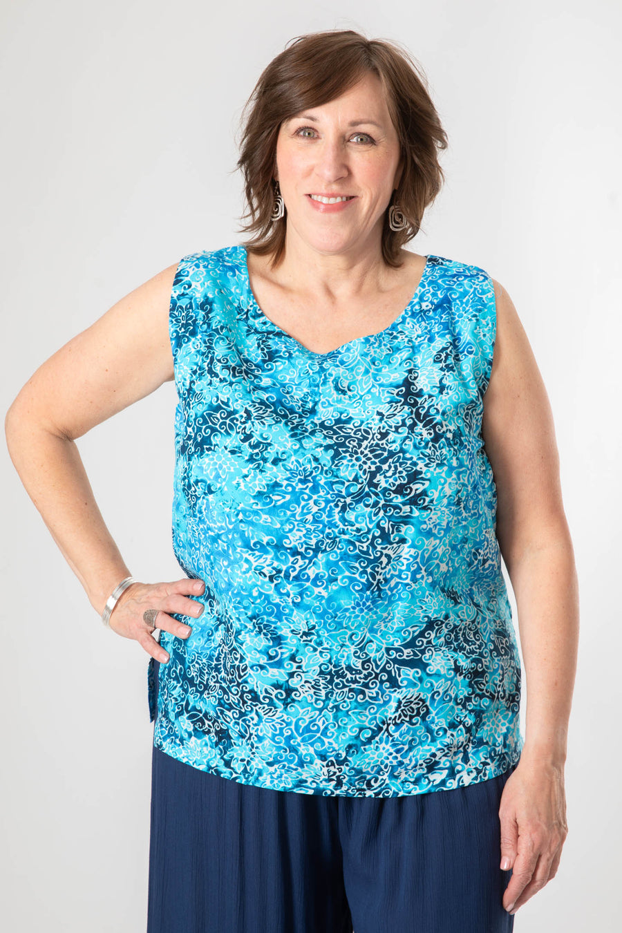 Breeze Batik Tank Top