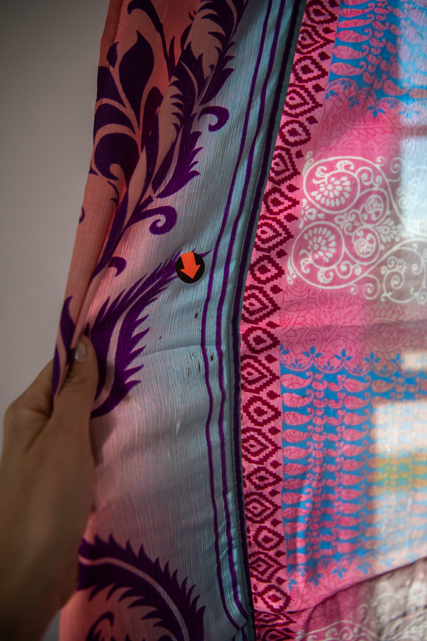 Bulk Sari Silk Curtain Seconds