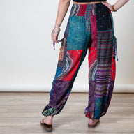 Calypso Patch Harem Pants