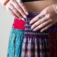 Calypso Patch Harem Pants