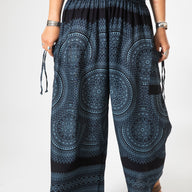 Calypso Print Wide Leg Pants
