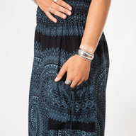 Calypso Print Wide Leg Pants
