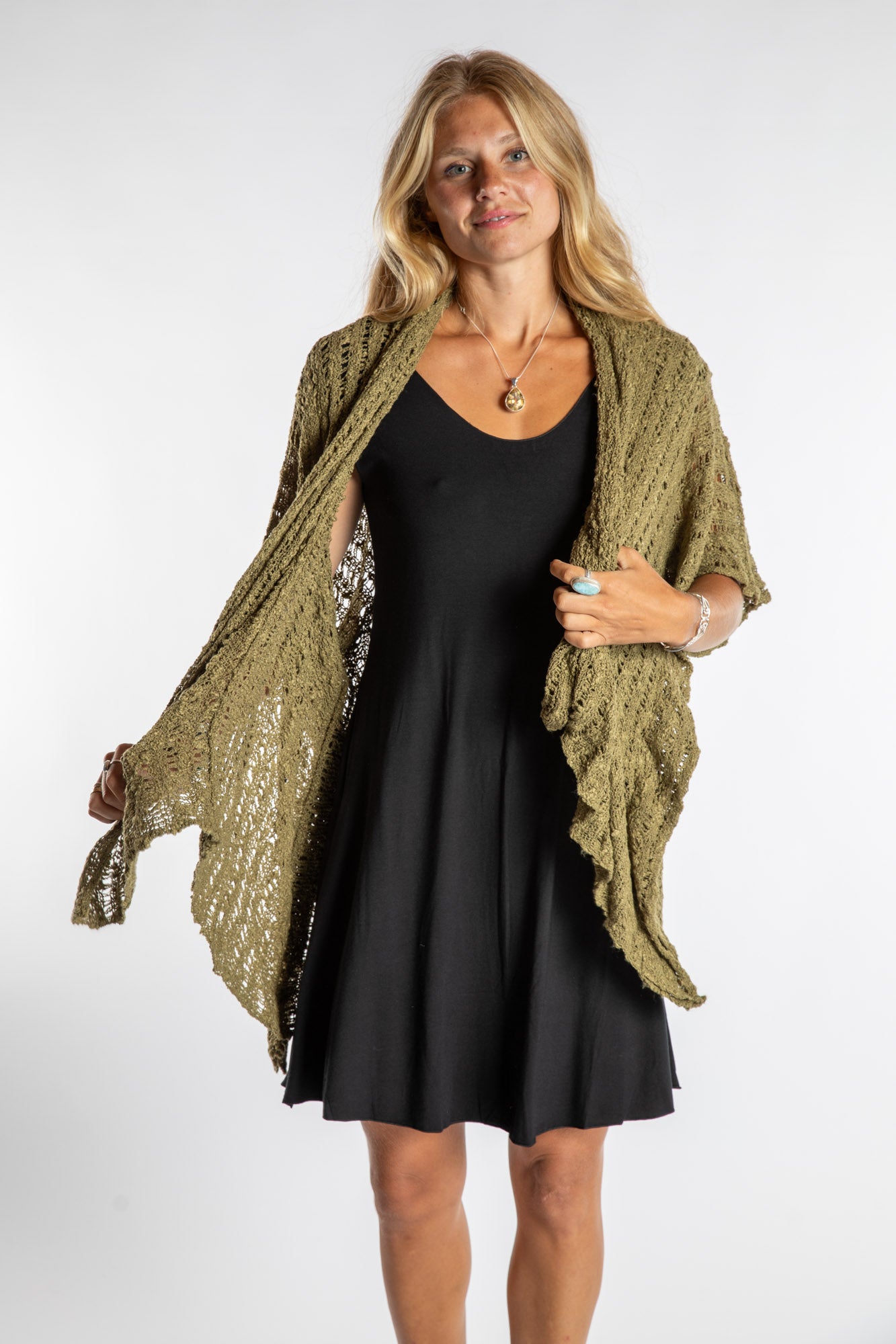 Cascade Cocoon Wrap Cardigan