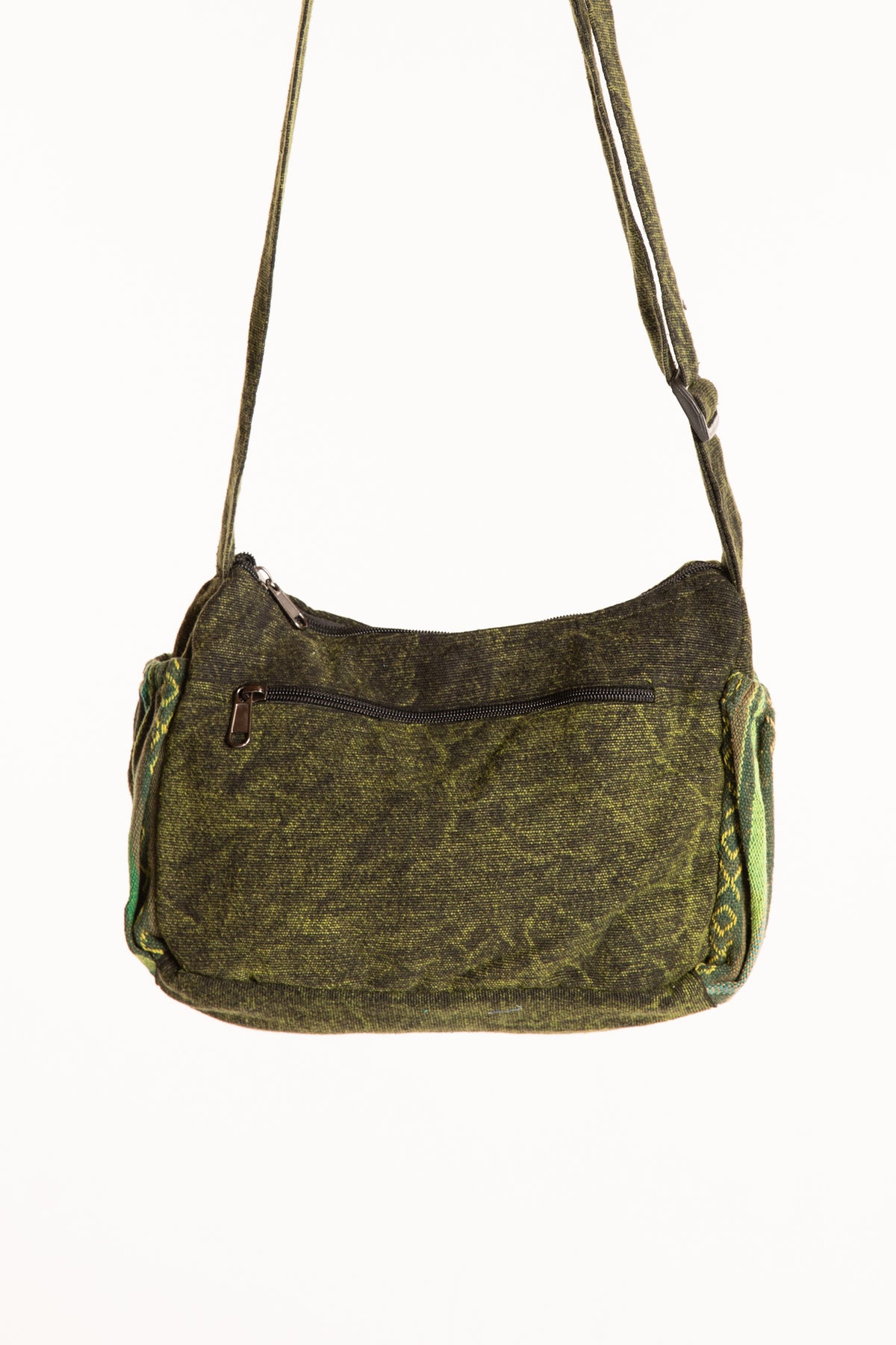 The Chroma Cargo Crossbody Bag in Green 