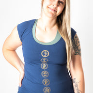 Criss Cross Sacred Symbols Top