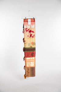 One of a Kind Recycled Silk Curtain Panel