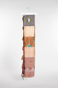 One of a Kind Recycled Silk Curtain Panel