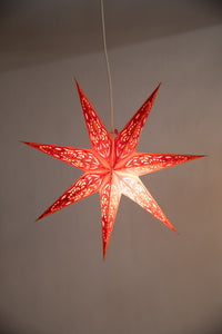 Paper Star Decoration 6 Pack