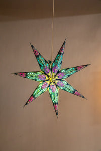 Paper Star Decoration 6 Pack