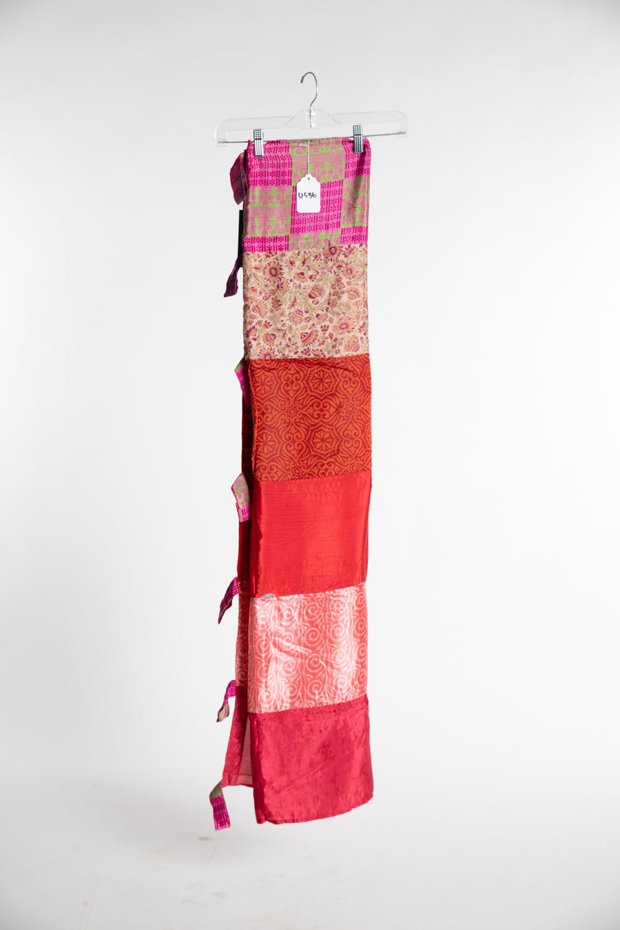 One of a Kind Recycled Silk Curtain Panel