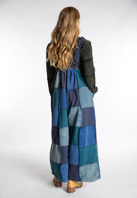 Ditya Corduroy Patchwork Overalls