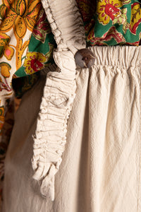 Ditya Wide Leg Cotton Overalls