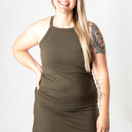 Drishti Cinch Tank Dress